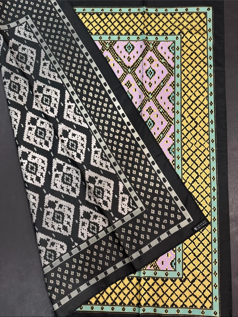 Vintage Jim Thompson Thai Silk Fashion Scarf